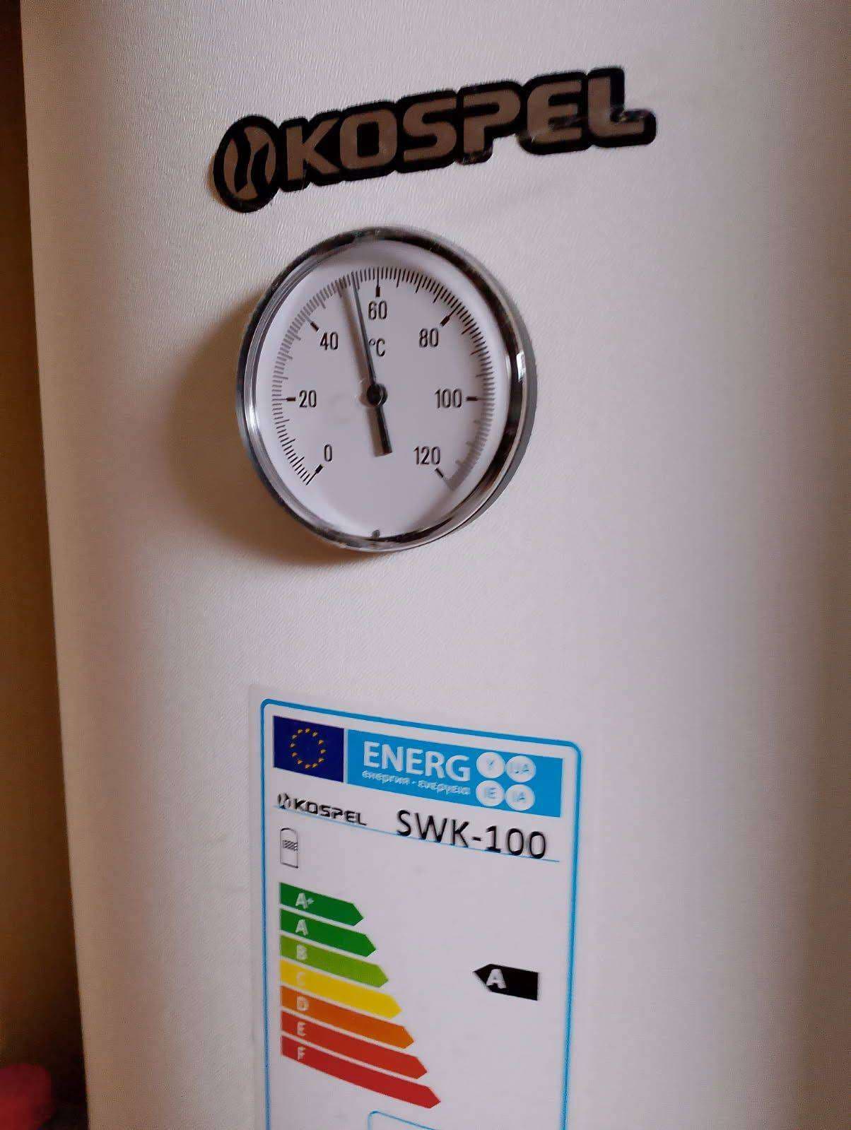 Zasobnik ciepłej wody Kospel SWK-100 Zasobnik ciepłej wody Kospel SWK-100 z etykietą energetyczną