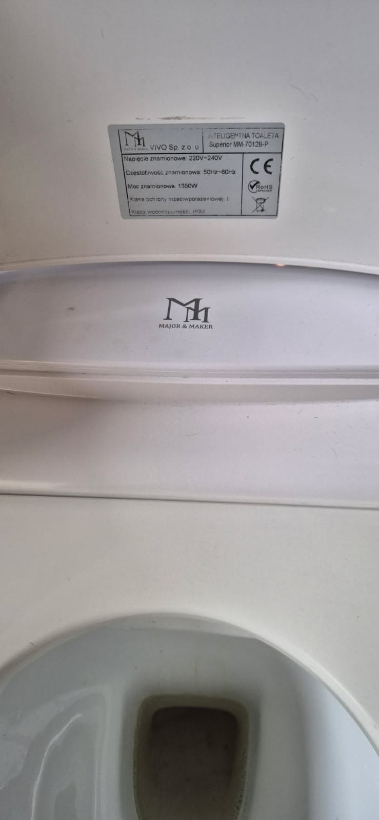 Naprawa inteligentnej toalety pod Piasecznem – realizacja