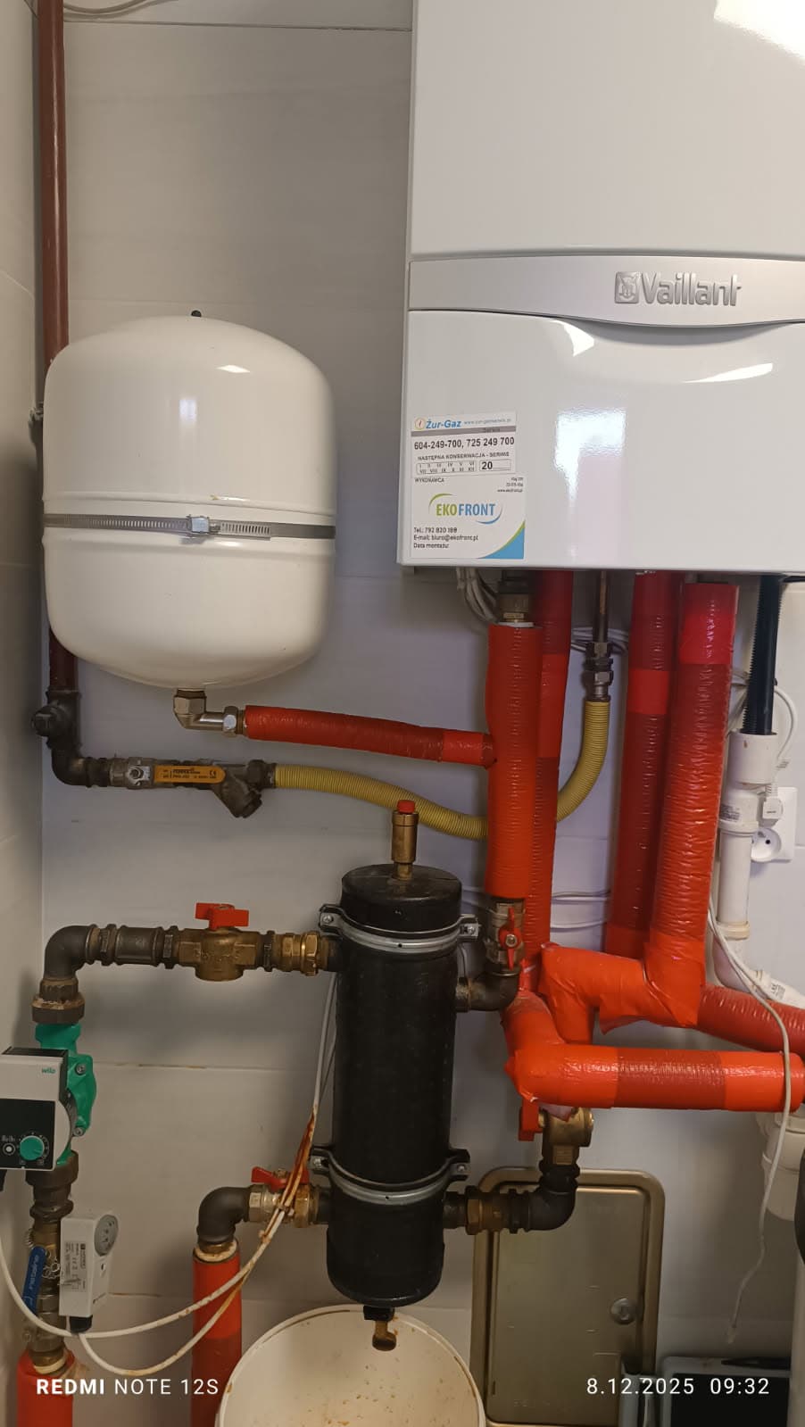 Diagnoza i naprawa instalacji centralnego ogrzewania w Lusinie – realizacja