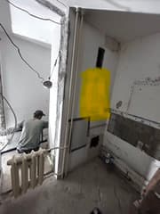 Przeniesienie rur grzejnikowych w bloku z Wielkiej Huty – realizacja