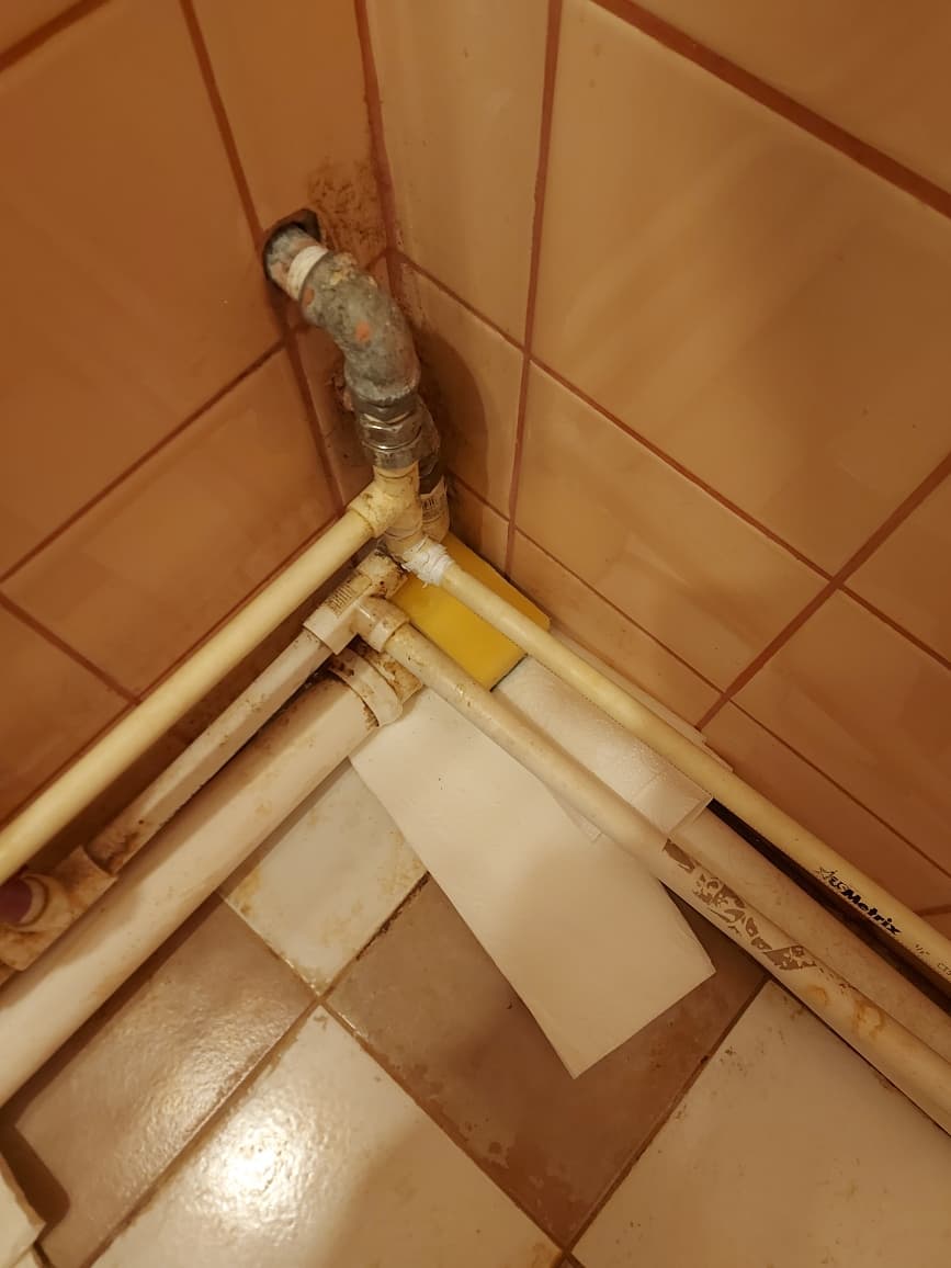 Naprawa rur w łazience przy ul. Czystej – realizacja
