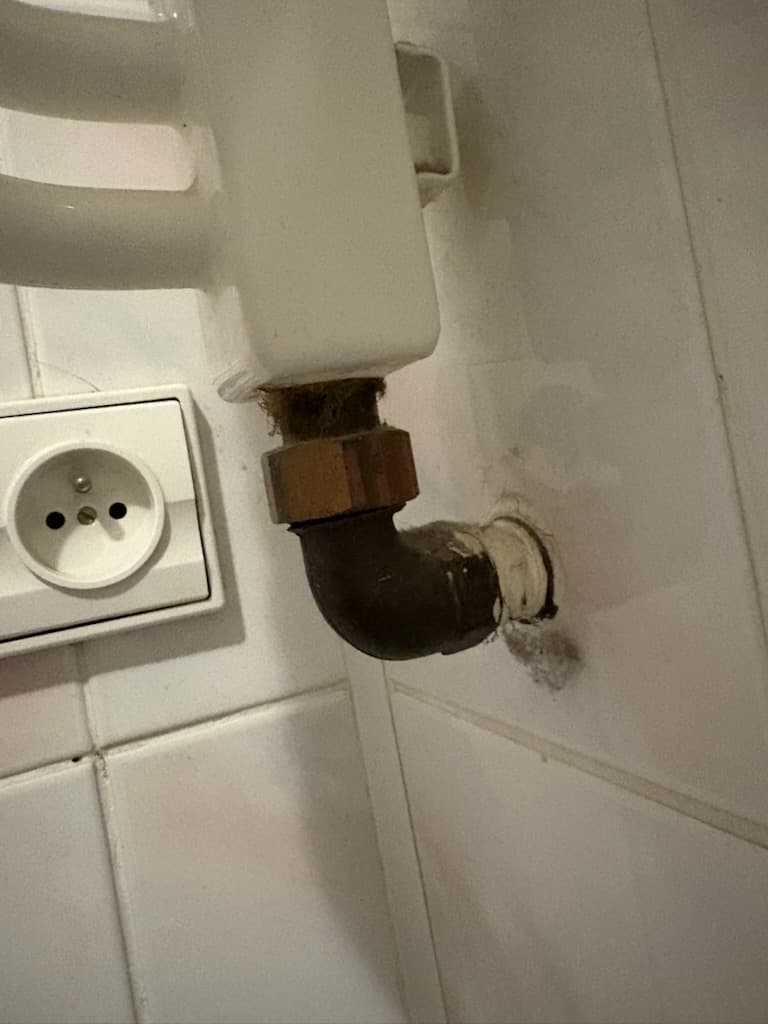 Podłączenie bez termostatu Podłączenie kaloryfera do ściany bez termostatu