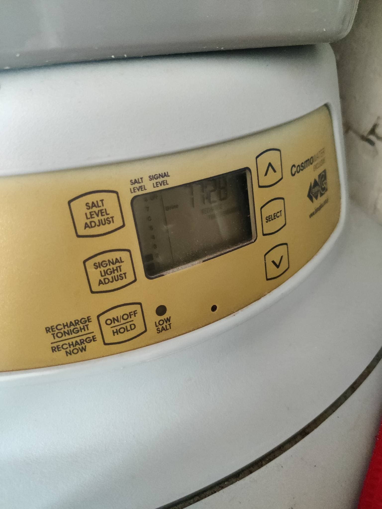 Panel kontrolny zmiękczacza wody Panel kontrolny zmiękczacza wody współpracujący ze starym systemem