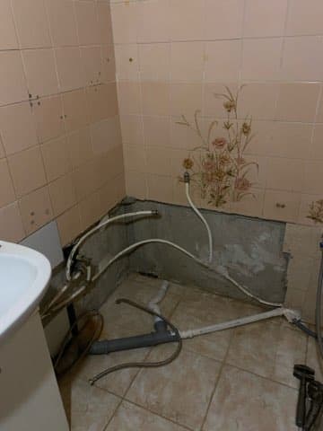 Miejsce instalacji przed pracami Widok na miejsce instalacji przed rozpoczęciem prac montażowych.