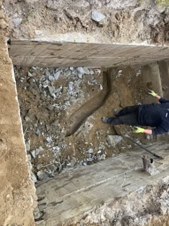 Wstawienie rury kanalizacyjnej w Gdyni – realizacja