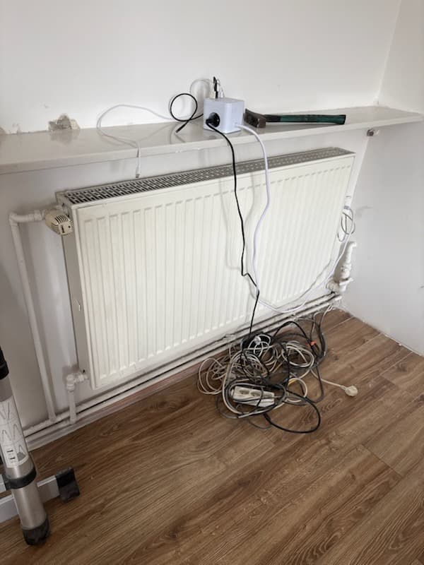 Przeniesienie grzejnika w Sawinie