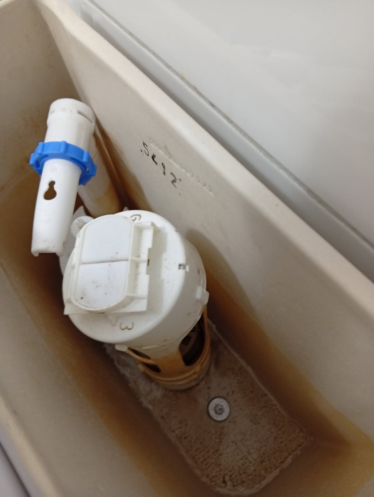 Naprawa spłuczki w bloku na ul. Zielnej w Łodzi