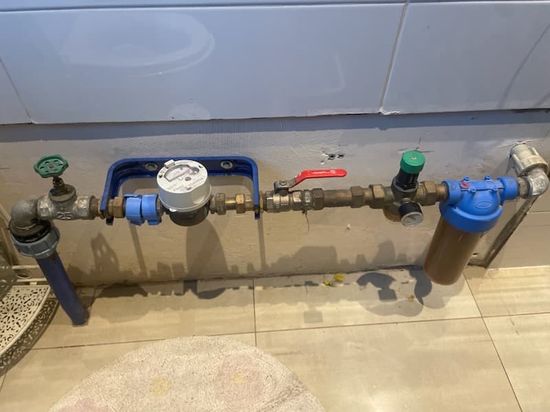 Wymiana filtra wstępnego i instalacja systemu antyzalewowego