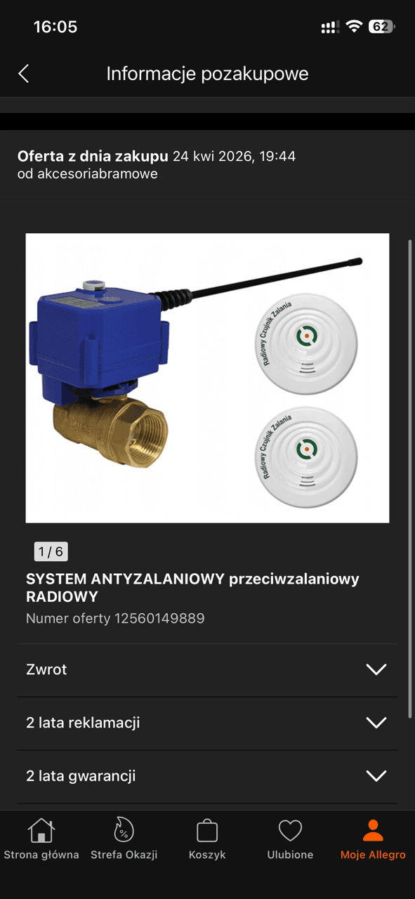 System antyzalewowy Ferro System antyzalewowy Ferro gotowy do montażu